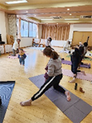 ヨガにチャレンジ2